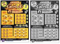 24 Karat Gold 3 Top Prizes Of £1 Million