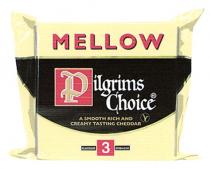 MELLOW Pilgrims Choice A SMOOTH RICH AND CREAMY TASTING CHEDDAR FLAVOUR 3 STRENGTH