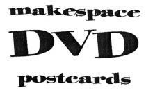 makespace DVD postcards