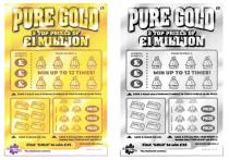 PURE GOLD 3 TOP PRIZES OF £1 MILLION