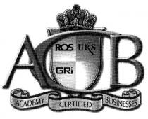 ACB ROS URS GRi ACADEMY CERTIFIED BUSINESSES