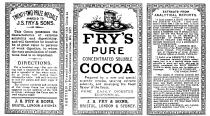 FRY'S PURE CONCENTRATED SOLUBLE COCOA