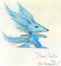 BLUE COYOTE by JILL ROBINSON