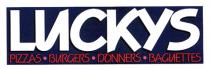 LUCKYS PIZZAS·BURGERS·DONNERS·BAGUETTES