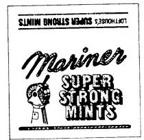 LOFTHOUSE'S Mariner SUPER STRONG MINTS