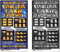 £1MILLION CASH EXPLOSION The National Lottery