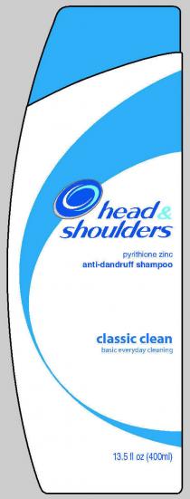 head & shoulders classic clean