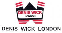 W DENIS WICK LONDON DENIS WICK LONDON