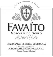 FAVAíTO MOSCATEL DO DOURO Apertivo DENOMINAÇÃO DE ORIGEM CONTROLADA