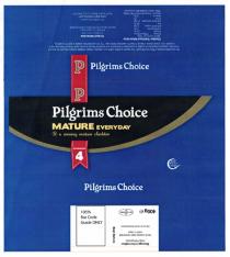 P Pilgrims Choice MATURE EVERYDAY v a creamy mature cheddar STRENGTH 4 Good source of Calcium