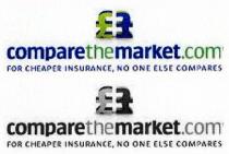 ££ comparethemarket.com FOR CHEAPER INSURANCE, NO ONE ELSE COMPARES