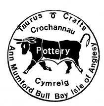 Pottery Taurus Crafts Crochannau Cymreig Ann Mumford Bull Bay Isle of Anglesy