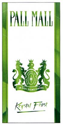 PALL MALL IN HOC SIGNO VINCES PER ASPERA AD ASTRA KRYSTAL FROST