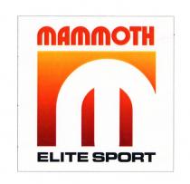 M MAMMOTH ELITE SPORT