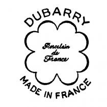 DUBARRY MADE IN FRANCE Porcelain de France