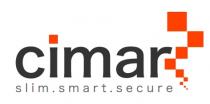 CIMAR Slogan Text: slim.smart.secure