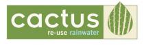 cactus re-use rainwater