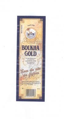 Depuis 1940 BOUKHA GOLD Eau de vie de figues Elaborée dans la plus pure tradition par les établissements Félix Habib & Cie TUNISIE 36° 10 cl