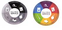 FULL CIRCLE SERVICE 1.HOME SURVEY 2.DESIGN 3.PERSONALISATION 4.MADE-TO-ORDER 5.INSTALLATION 6.HOME CHECK 15 YEAR GUARANTEE