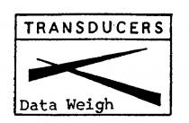 TRANSDUCERS DATA WEIGH