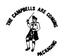 THE CAMPBELLS ARE COMING PACKAGING