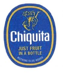 Chiquita JUST FRUIT IN A BOTTLE NOTHING ELSE ADDED