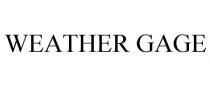 WEATHER GAGE