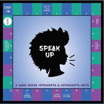 SPEAK UP A GAME WHERE INTROVERTS & EXTROVERTS UNITE START CONFIDENCE BOOST! +5 PTS ADVANCE TO #15 GO BACK TO THE BASICS #1 PLAY THEN ROLL AGAIN X2 PTS THIS ROUND 0 POINTS AWARDED THIS ROUND YOU NEED MORE PRACTICE GO BACK TO #15 FINISH 1 2 3 4 5 6 7 8 9 10 11 12 13 14 15 16 17 18 19 20 21 22 23 24 25 26 27 28 29 30