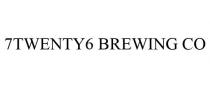 7TWENTY6 BREWING CO