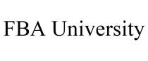 FBA UNIVERSITY