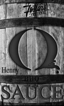 HENNY Q FOSTER'S FUSIONS BBQ SAUCE