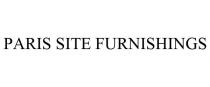 PARIS SITE FURNISHINGS