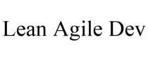 LEAN AGILE DEV