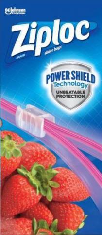 SC JOHNSON A FAMILY COMPANY ZIPLOC BRAND SLIDER BAGS POWER SHIELD TECHNOLOGY UNBEATABLE PROTECTION