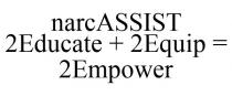 NARCASSIST 2EDUCATE + 2EQUIP = 2EMPOWER