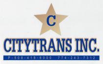 C CITYTRANS. INC P-508 -418-6000 774-243-7312