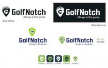 GOLFNOTCH ALWAYS IN THE GAME. BLACK & WHITE GOLFNOTCH ALWAYS IN THE GAME. WHITE REVERESED GOLFNOTCH ALWAYS IN THE GAME. GOLFNOTCH ALWAYS IN THE GAME. PMS 375 PMS 280 GOLFNOTCH GOLFNOTCH GOLFNOTCH GOLFNOTCH GOLFNOTCH