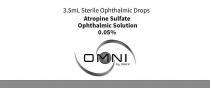 3.5ML STERILE OPHTHALMIC DROPS ATROPINESULFATE OPHTHALMIC SOLUTION 0.05% OMNI BY OSRX