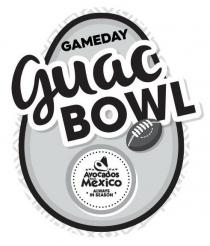 GAMEDAY GUAC BOWL AVOCADOS FROM MXICO ALWAYS IN SEASON
