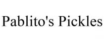 PABLITO'S PICKLES