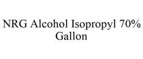 NRG ALCOHOL ISOPROPYL 70% GALLON