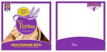 NEW ROTIKAA MADE IN AMERICA FOR HEALTHY LIVING & HOMEMADE TASTE SMALL 20 PIECES FRESH HOMEMADE TASTE! MULTIGRAIN ROTI NO ARTIFICIAL COLORS, FLAVORS OR PRESERVATIVES NO ARTIFICIAL COLORS FLAVORS PRESERVATIVES ALWAYS FRESH NEW ROTIKAA