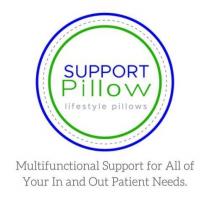 SUPPORT PILLOW LIFESTYLE PILLOWS MULTIFUNCTIONAL SUPPORT FOR ALL OF YOUR IN AND OUT PATIENT NEEDS.