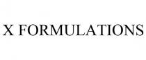 X FORMULATIONS