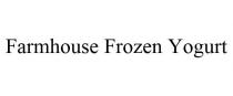 FARMHOUSE FROZEN YOGURT