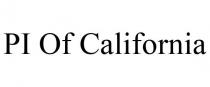 PI OF CALIFORNIA