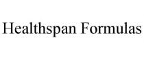 HEALTHSPAN FORMULAS