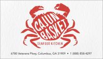 CAJUN BASKET SEAFOOD KITCHEN 6780 VETERANS PKWY, COLUMBUS, GA 31909 1 (888) 858-4297