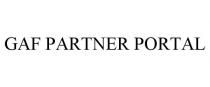 GAF PARTNER PORTAL