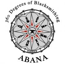 360 DEGREES OF BLACKSMITHING TEACHING FARMING ART HISTORIC TOOLING POWER FARRIER KNIVES ABANA